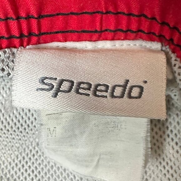 Speedo Grey Hibiscus Print Mens Swim Trunks Sz M - Picture 4 of 6